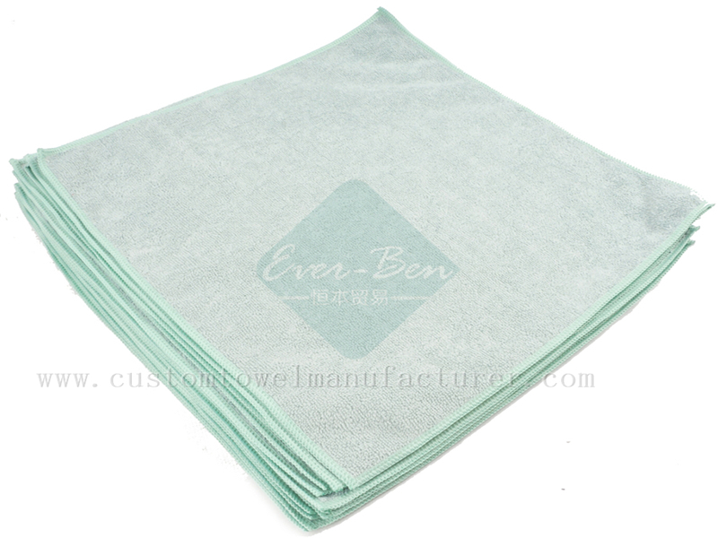 China Bulk Custom best microfiber cloth for kitchen towels wholesale Home Cleaning Towels Supplier